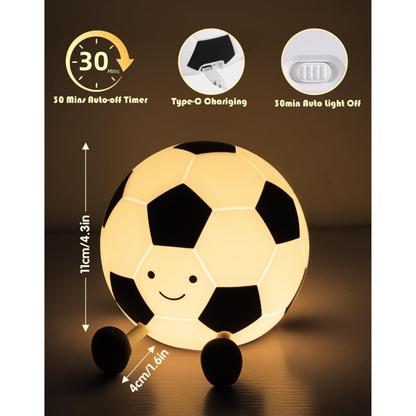 Squishy Soccer Touch Lamp for better sleep